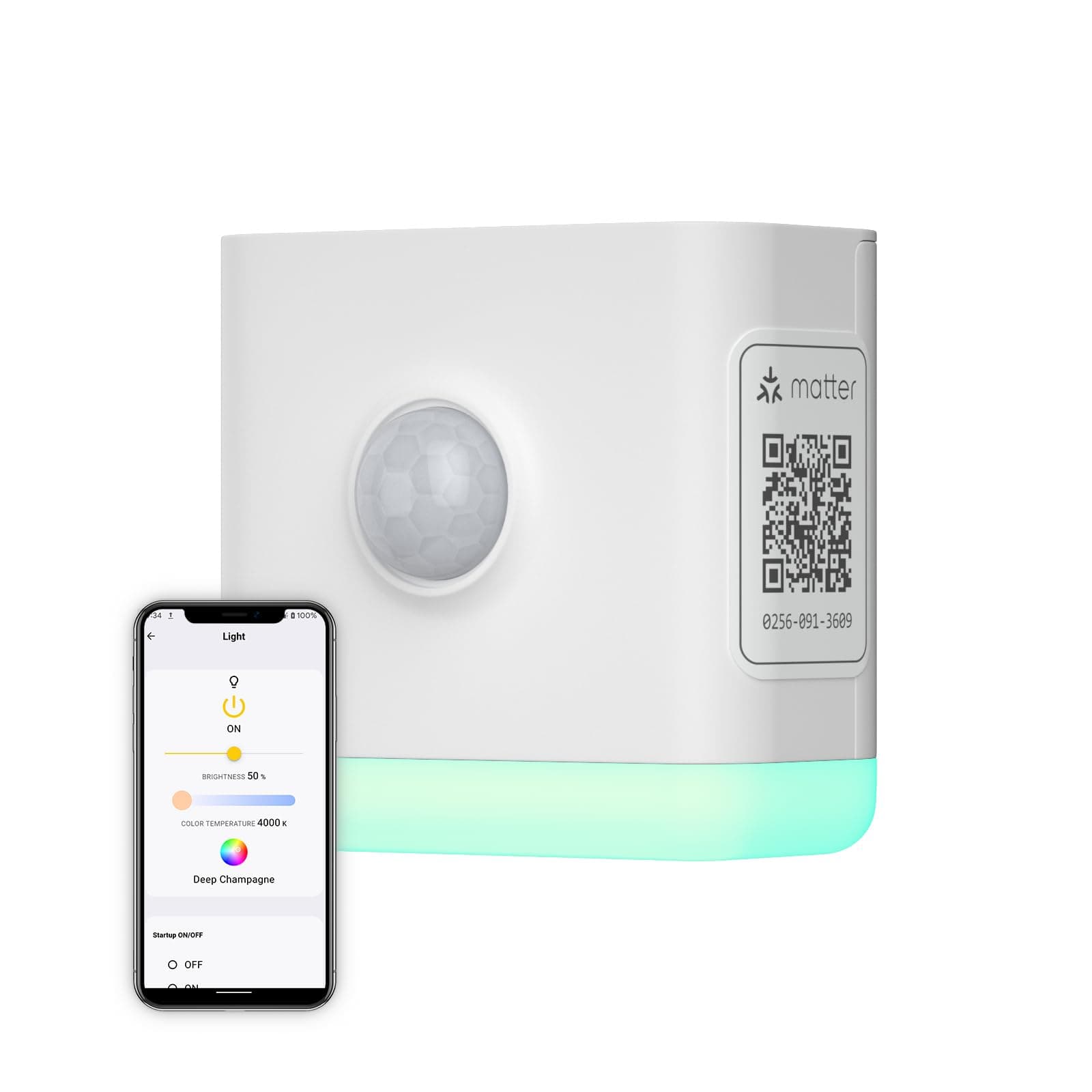 Smart Color Night Light, Matter Over WiFi, 3-1 Multi-Functionality, Work with SmartThings, Google Home, Apple Home, Alexa