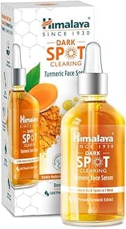 Himalaya Dark Spot Clearing Turmeric Face Serum for glowing skin | with Niacinamide, Glycolic acid & Organically sourced Turmeric | Reduces Dark Spots from Day 7 for Glowing skin | 15ml