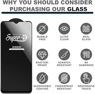 Toughened Oleophobic Tempered Glass For Samsung Galaxy F06 5G (PACK OF 1) with Free Installation Kit Full screen Coverage - 6.7 inch