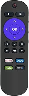 Remote Control Compatible with All Philips ROKU TV Remote (Philips Roku101018E0016 Remote)