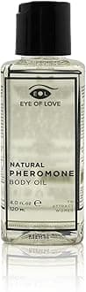 EOL EYE OF LOVE natural male pheromone Body Oil to attract women and hydrate your skin to be s t for her gentle touch, 4 Fl Oz