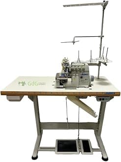 Juki Industrial 4-Thread Overlock Sewing Machine, K.D Table & Servo Motor with REX LED Sewing Light DIY