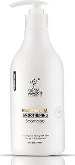 - nanoplastia smoothening shampoo 500Ml | BTX Infusion, Fenugreek Seed, Omega-3 & Bio Keratin
