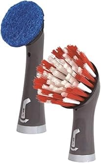 Rubbermaid Reveal Power Scrubber Attachable Scouring & XL Brush Head, for Cordless Electric Battery Powered Scrub Brush, Ideal for Kitchen/Stovetop/Dish/Silverware/Utensils/Appliances