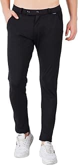 VEGO Mens 4 Way Lycra Strechable Formal Trousers & Pant