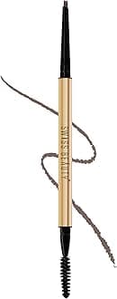 Swiss Beauty Micro Precision Eyebrow Pencil, Highly Pigmented, Long-Lasting and Lightweight Eyebrow Pencil | Shade - Chestnut, 0.1g