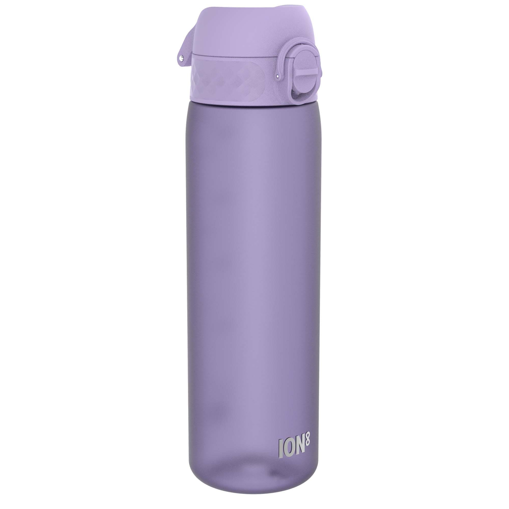 Ion8 - Small Water Bottle, Leak Proof, Easy to Open, Secure Lock, Dishwasher Safe, BPA Free, Carry Handle, Hygienic Flip Cover, Easy Clean, Odor Free, Carbon Neutral