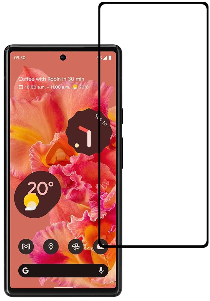 Screen protector compatible with Google Pixel 6 Screen Protector Tempered Glass [Anti-Glare][HD Full Coverage][Easy Installation][9H Hardness][Touch Sensitive][ Anti-Shatter]…