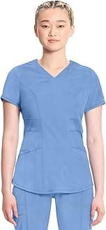 Infinity Cherokee V-Neck Women's Nurse Scrub Top, 4-Way Stretch, Superior Performance and Comfort CK623A