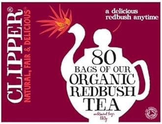 (2 Pack) - Clipper - Organic Infusion Redbush | 80 Bag | 2 PACK BUNDLE
