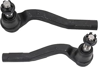 TRQ Front Outer Tie Rod Set Compatible with 15-21 Mercedes-Benz