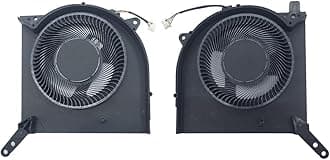 New Replacement Cooling Fans for Lenovo Legion 5 Pro 16ACH6H R9000P 2021H RTX3060 RTX3070 Model Gaming Laptop Series CPU GPU Fan (4-Pin 4-Wire) 10V 0.8A FNKF DFSAL12E164860 FNKD DFSAL12E064860