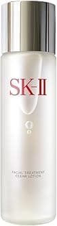 SK-IIFacial Treatment Clear Lotion - Hydrating Face Toner with AHAs to Exfoliate & Visibly Improve Texture - Gentle Facial Toner Made with Salicylic & Lactic Acid for a More Even Skin Tone (5.4 oz)