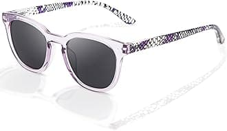 LianSan Full Readers Sunglasses for Women - Stylish Reading Sunglasses with Readers Built in with Spring Hinge UV Protection(Transparent,1.25x)