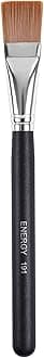 ENERGY Square Foundation Brush for Liquid Cream Makeup Professional Flat Face Mask Brush for Facial Premium Soft Synthetic Contour Brush for Blending Liquid Cream Foundation Emulsion Cosmetics 191