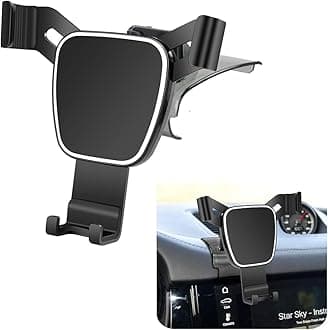 Car Phone Holder for 2015-2026 Porsche Macan and 2019-2023 Cayenne Auto Accessories Navigation Bracket Interior Decoration Mobile Cell Phone Mount