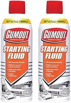 Gumout 5072866 Starting Fluid, 11 oz, White (Pack of 2)
