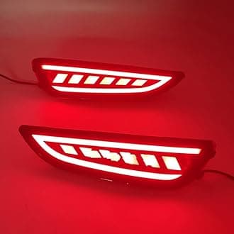 Turn For Signal Lamp Car Accessories For Hyundai For Accent For Hatchback 2012 2013 2014 2015 2016 2017 Rear Bumper Lamp 2PCS Car Tail Light Brake Light