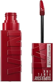 Liquid Lipstick, High Shine Gloss, Lasts for 16 HRs, Enriched With Vitamin E & Aloe, SuperStay Vinyl Ink, Lippy, High-Glossy