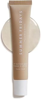 Lip Butter Balm - Conditioning Lip Mask and Lip Balm for Instant Moisture, Shine and Hydration - Sheer-Tinted, Soothing Lip Care - Vanilla (.5 Oz)