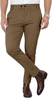 Men's Stretchable Stretchable Formal Pant Trousers | Stylish Slim Fit Men's Wear Trousers for Office or Party | Polycotton Knitted Fabric