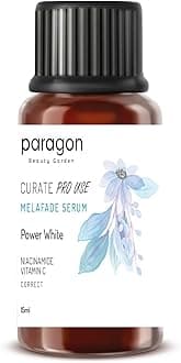 Curate Paragon Beauty Garden Melafade Serum with Niacinamide & Vitamin C – Skin Brightening & Dark Spot Corrector for Radiant Glow (15ml)