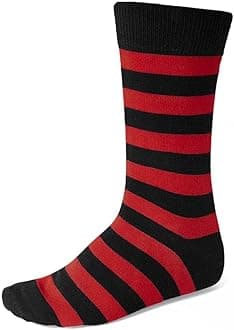 tiemart Men's Socks, Fits Men's Shoe Sizes 8-12