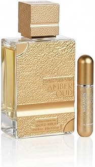 Al Haramain Amber Oud Gold 999.9 Dubai Edition Extrait de Parfum 75ml – Luxury Unisex Arabian Scent with Pear, Jasmine & Amber – Long-Lasting Premium Spray