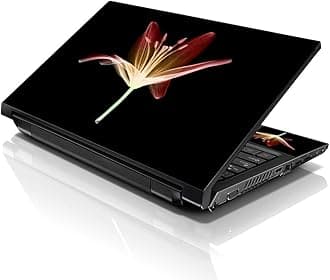 LSS 10 10.2 inch Laptop Skin Cover Compatible with HP Dell Lenovo Apple Asus Acer Compaq - Fits 7" 8" 8.9" 10" 10.2" (2 Wrist Pads Free) Colorful Flower