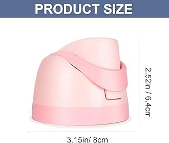 Renyqatt Replacement Lid for Owala Freesip, Compatible with Owala Cup 16oz 24oz 32oz 40oz, One Button Water Bottle Top Lid Replacement Accessory, Leakproof, BPA-Free (Pink)