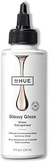 dpHUE Glossy Glaze, Sheer - In-Shower Liquid Hair Gloss for Luminous Shine - Paraben, SLS & SLES Sulfate Free - Leaping Bunny Certified
