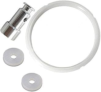 Sealing Rings Silicone Gasket Float Valve Kit Fits 5 or 6 Quart Models for Innova 42106 Instant Pot Model IP-CSG60, IP-CSG50, IP-LUX60