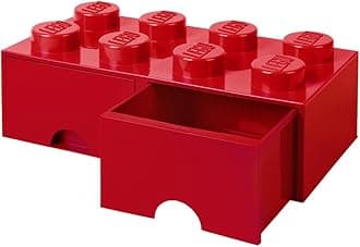 RC 029500 Rood Opbergbox met 2 Lades Brick 8