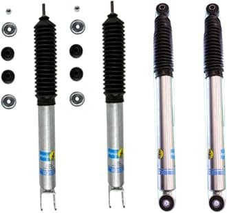 5100 Series Set of Front & Rear Shocks fits 1999 2006 Silverado 1500 GMC Sierra with 4-5" Lift | TrendsAuto Decal | 24-185950 24-191203