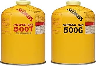 PRIMUS GAS CARTRIDGE High Power Gas (Large) IP-500T & GAS CARTRIDGE Normal Gas (Large) IP-500G [Sold as a Set]