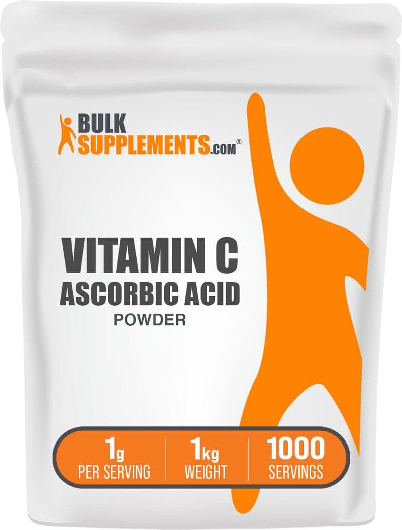 com Ascorbic Acid Powder - Vitamin C Supplement, for Immune Support - Ascorbic Acid Food Grade, Gluten Free, 1g per Serving, 1kg (2.2 lbs) (Pack of 1)