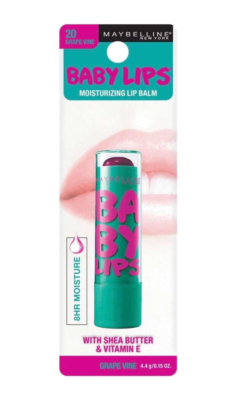 Baby Lips Moisturizing Lip Balm, Grape Vine 1 ea