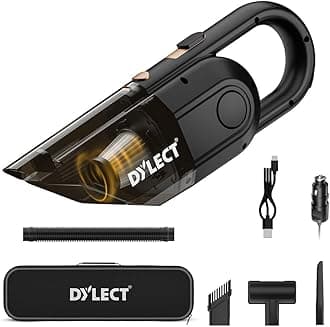 - Cordless Vacuum Cleaner for Car&Home|3X Powerful Suction,16000Pa|Dual Mode-Wireless,Wired|6000Mah Battery|Bldc Technology||Washable Stainless Steel Hepa Filter|Copper Winding,0.5 Liter
