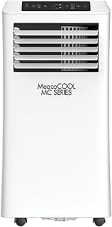 Meaco MeacoCool MC Series 10,000CHR Portable Air Conditioner - Powerful Portable Air Conditioner and Heater, Energy Efficient with Two Window Venting Kits included