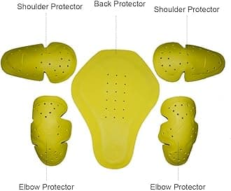 ALPHA CYCLE GEAR BREATHABLE BIKERS RIDING PROTECTION MOTORCYCLE JACKET MESH CE ARMORED (RED SPARROW, MEDIUM)