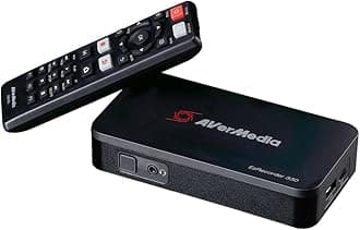AVerMedia EZRecorder 330 Green Box 4K Pass-Through and 1080p Recording HDMI Recorder PVR DVR Schedule Recording IR Blaster Editing without PC Easy Installation (ER330G)