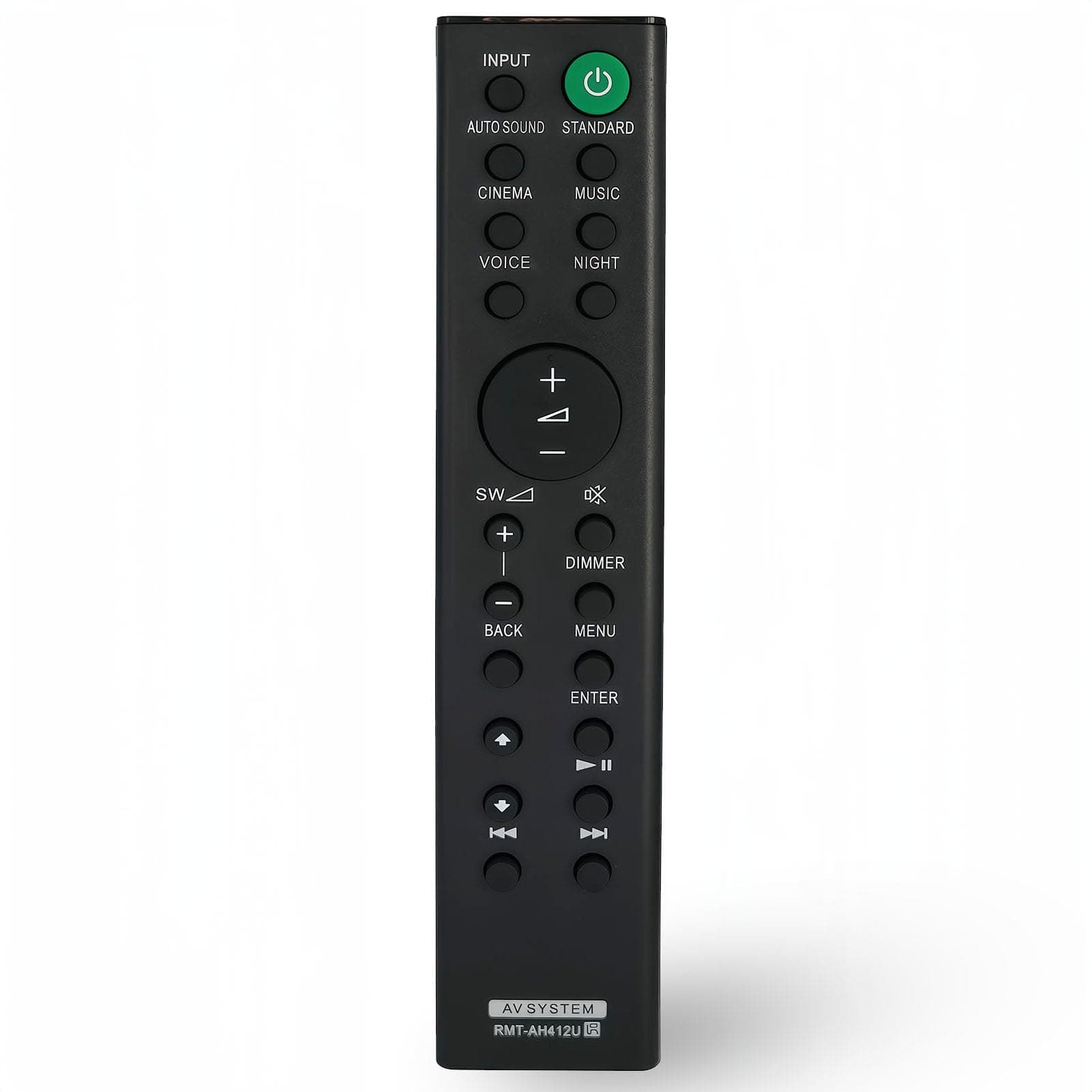 – Replacement Remote Control RMT-AH412U Compatible for Sony 5.1ch Home Cinema Soundbar SA-WS700RF HTS700RF SS-SS40R S-S40R SA-WS40R HT-S40R
