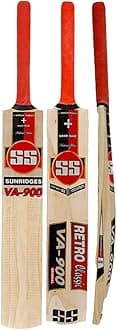 Power Poplar Willow Cricket Wooden Bat Playing with Tennis Cricket Ball for Boys (Red Green)
