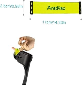 Antdvao Comfortable Grip and Wear-Resistant, Non-Slip Crutch Elasticated Cuff,Replacement to Prevent The Cane from Falling Off, Slung Over The Cane for Added Convenien