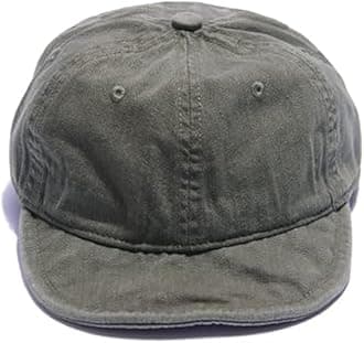 Retro Short Brim Cap Casual Wear Adjustable Sun Hat Soft Brim Baseball Cap Washed to Make Old Soft Top Work Cap Tide