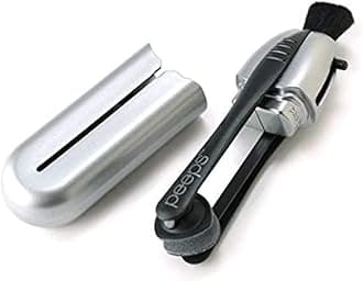 Carbon Klean Peeps Eyeglass Lens Cleaner - Efficient and Durable Carbon Microfiber Technology - Exclusively Used by NASA - 500 Uses (Space Gray)