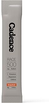 Sachets Race Energy Grapefruit - Carton (5g x 30) | Science-Backed Hydration | Electrolyte Formula + Caffeine for Performance & Recovery | Vegan, Keto & Paleo Friendly