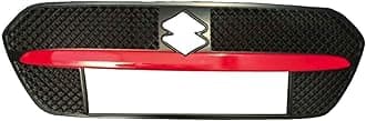 CAR SAAZ Red Sportz Front Grill Compatible with Swift Type 5(2021-2023)