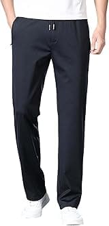 Mencomfy Cargo Dress Pants Multipants High Stretch Multi-Pocket Durable Quick Dry Sweatpants Breathable Joggers