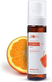 Plum Vitamin C Face Toner for Glowing Skin & Reduce Pigmentation | for Women & Men | with Mandarin & Kakadu | Alcohol Free | for Oily, Combination, Acne Prone, Dry, Normal, Sensitive Skin | 100ml